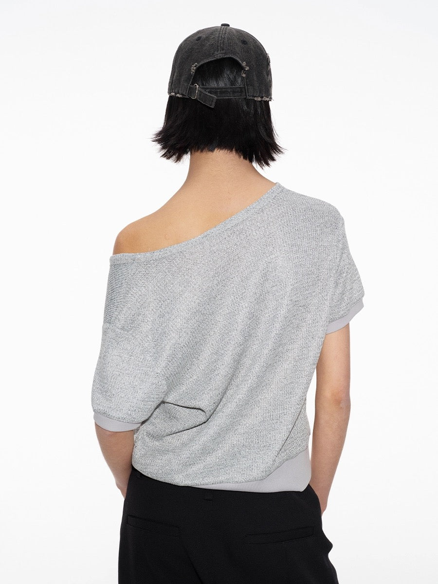 V-neck sweater top